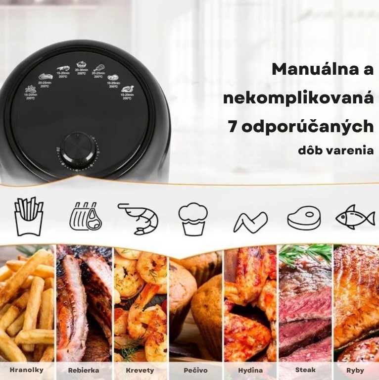 GourmetMaxx Teplovzdušná fritéza 12251 (4)